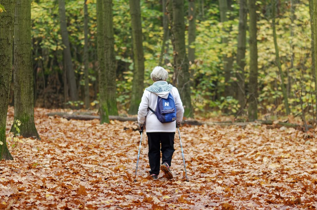 Une femme faisant de l'exercice